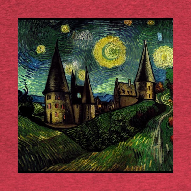 Starry Night Over Godric's Hollow by Grassroots Green